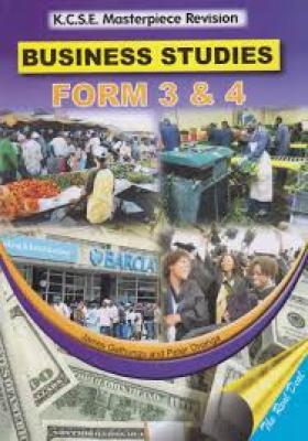 Kcse Masterpiece Business F3 &amp; F4